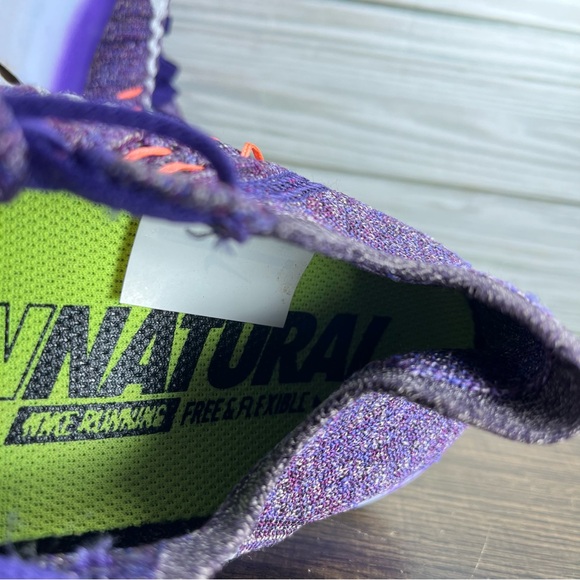 Nike Free RN FlyKnit Purple Women’s Shoes - Women’s Size 8 - Picture 6 of 9